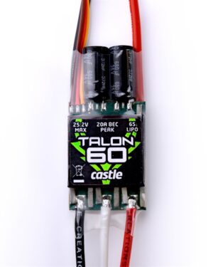 Regler TALON 60 , 6S / 25.2V, 60 AMP ESC WITH 20 AMP BEC