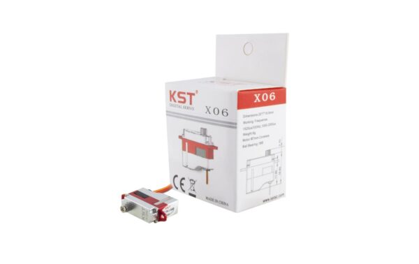 KST Servo X06 Digital HV, Metallgetriebe
